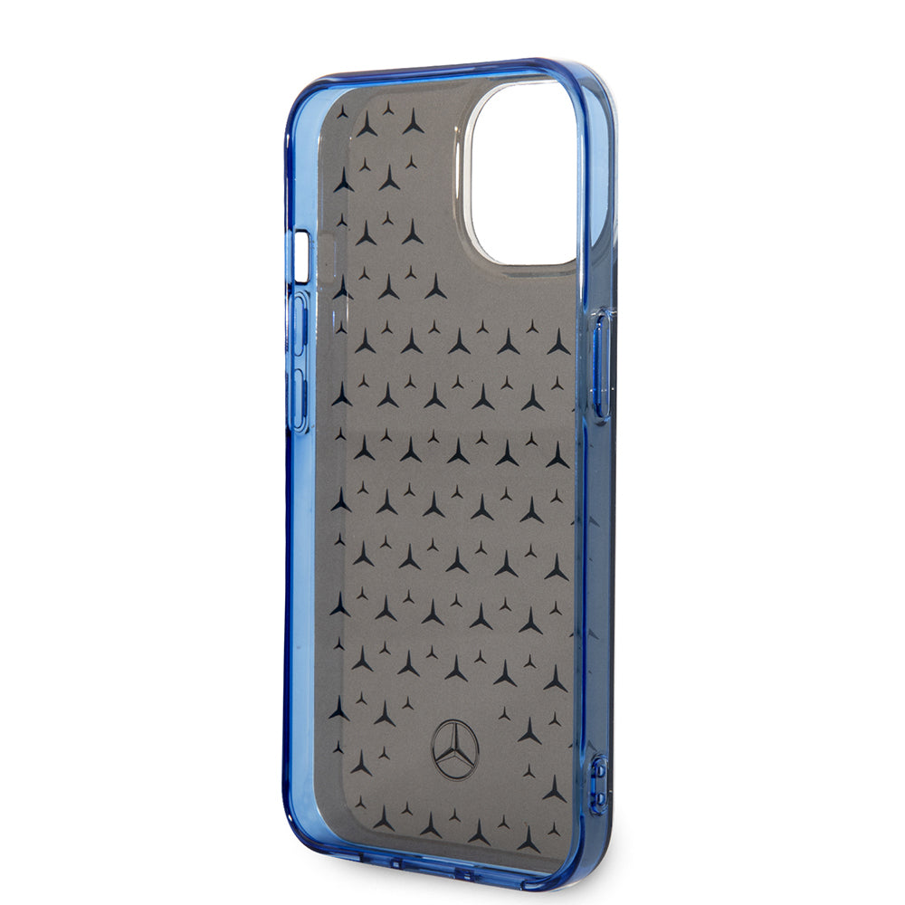 Mercedes Benz iPhone 14 Çift Katmanlı Yıldız Desenli Dizayn Telefon Kılıfı Mercedes Benz iPhone 14 Çift Katmanlı Yıldız Desenli Dizayn Telefon Kılıfı